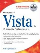 Microsoft Vista for IT Security Professionals Piltzecker Anthony