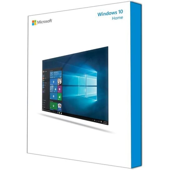 MICROSOFT Windows Home 10, 32-bit, OEM, DVD, 1 stanowisko, angielski 