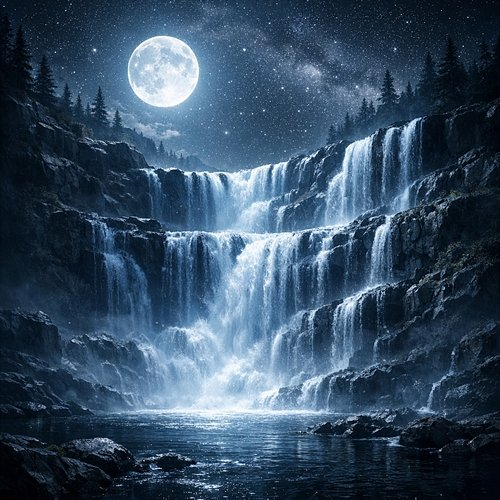 Midnight Cascade Remi Van Breen