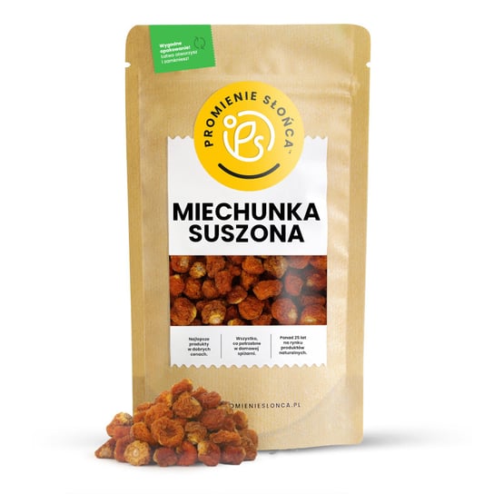 Miechunka suszona 500g PROMIENIE SŁOŃCA