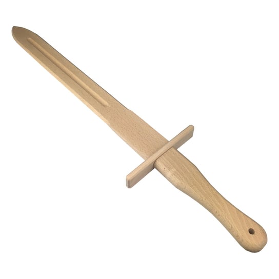 Miecz drewniany dla dzieci - zabawka rycerska Woodcarver