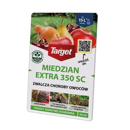 Miedzian Extra 350 SC 30 ml kędzierzawość liści brzoskwiń Target