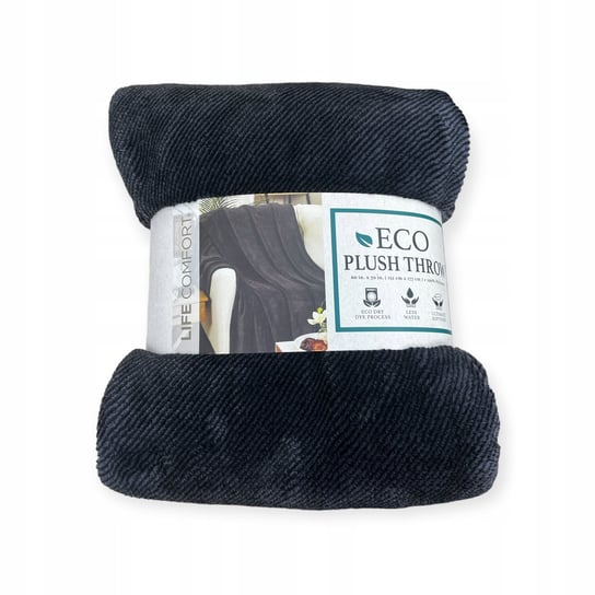 Miękki ciepły koc ECO PLUSH THROW Inna marka