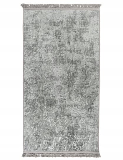 Miękki dywanik chodnikowy z frędzlami, Antracytowy, 120x180 cm MD