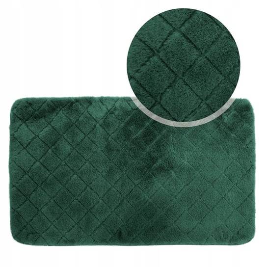 Miękki dywanik łazienkowy 50x75 OSLO TPR DESIGN c.zielony Kontrast