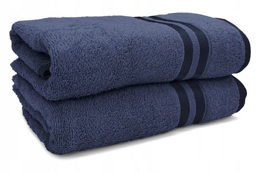 Miękki i gruby ręcznik bawełniany VITIS 50x90 GRANAT Kontrast