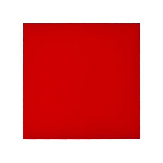 Miękki panel ścienny piankowy 3d WallMarket, Panel dekoracyjny wygłuszający 3d, Kwadrat czerwony 32x32x2,5 cm WallMarket