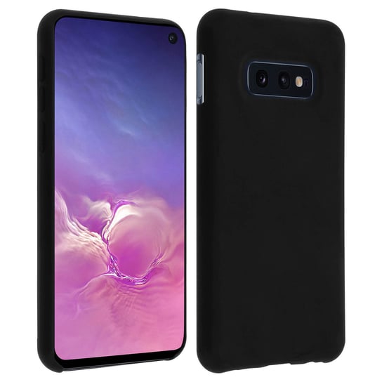 Miękkie etui ochronne Samsung Galaxy S10e, miękkie w dotyku, odporne na zarysowania, czarne Avizar