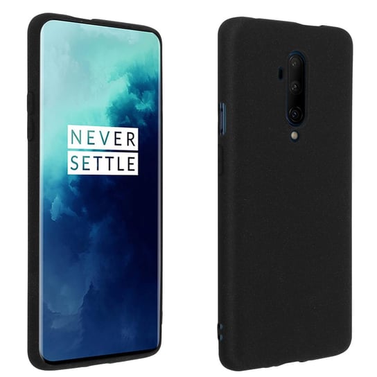 Miękkie etui z TPU, matowe etui na tył do Oneplus 7T Pro – czarne Avizar