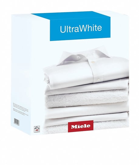 MIELE, Proszek do prania UltraWhite 2,7 kg dla najlepszych rezultatów prania tekstyliów białych i w naturalnych kolorach, WA UW 2702 P Miele