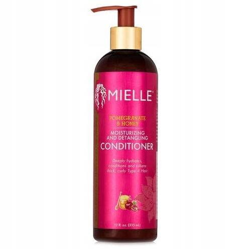 Mielle, Pomegranate & Honey Moisturizing and Detangling Conditioner, Odżywka do włosów, 355ml Mielle