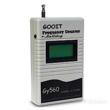 Miernik częstotliwości Gooit GY560 o zakresie pracy od 50MHz do 2.4 GHz HamRadioShop