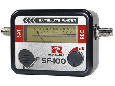 Miernik sygnału satelitarnego SF-100 Sat Finder Red Eagle