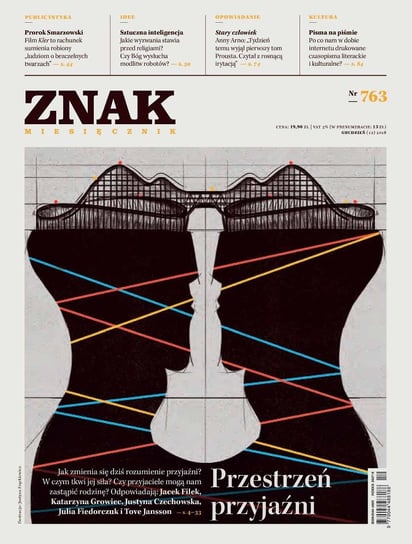 Miesięcznik Znak nr 763: Przestrzeń Przyjaźni - ebook epub Opracowanie zbiorowe