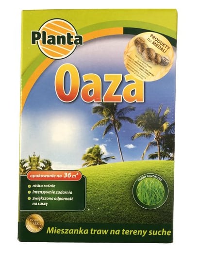Mieszanka gazonowa OAZA 0.9kg trawa Planta