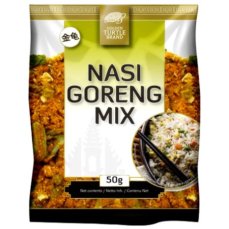 Mieszanka przypraw i warzyw do ryżu Nasi Goreng 50g - Golden Turtle Brand Golden Turtle Brand