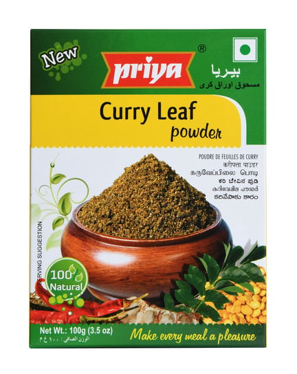 Mieszanka przypraw z Liśćmi Curry do ryżu (Curry Leaf Powder) 100g Priya Inny producent