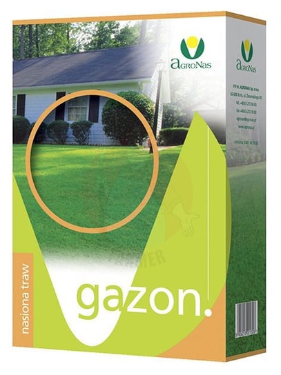 Mieszanka traw gazonowych, która przeznaczona jest do obsiewania powierzchni ogrodowych i przydomowych Agronas