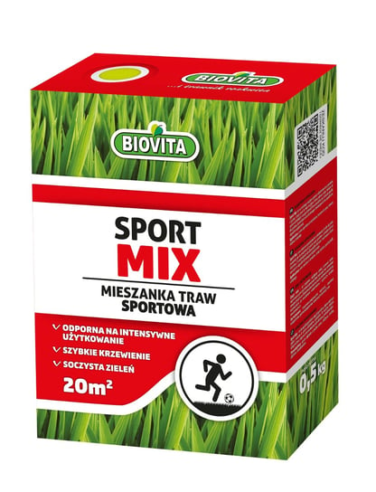 Mieszanka traw SPORTMIX 0,5 kg Biovita BIOVITA