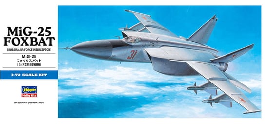 MiG-25 FOXBAT 1:72 Hasegawa D4 HASEGAWA