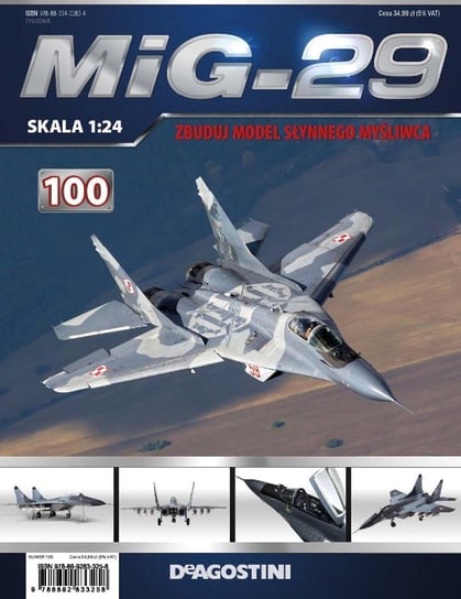 MiG-29 Zbuduj Model Słynnego Myśliwca Nr 100 De Agostini Publishing S.p.A.