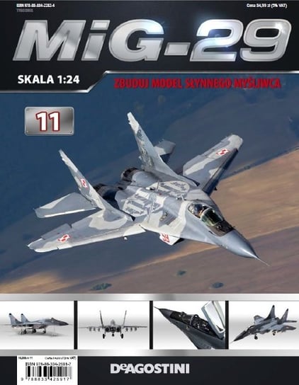 MiG-29 Zbuduj Model Słynnego Myśliwca Nr 11 De Agostini Publishing Italia S.p.A.