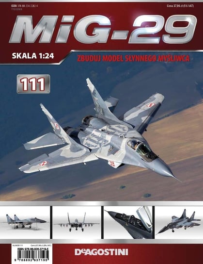 MiG-29 Zbuduj Model Słynnego Myśliwca Nr 111 De Agostini Publishing S.p.A.