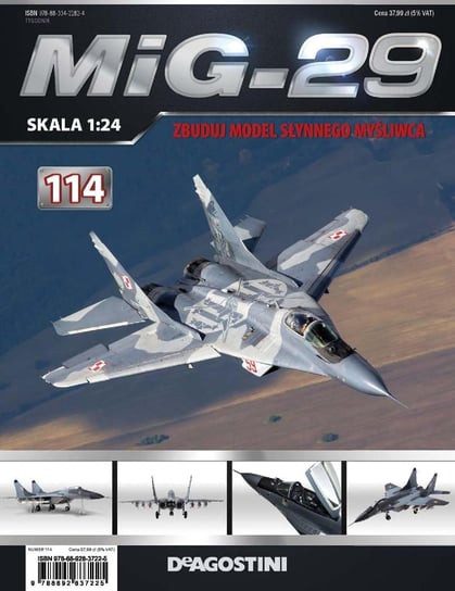 MiG-29 Zbuduj Model Słynnego Myśliwca Nr 114 De Agostini Publishing S.p.A.