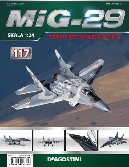 MiG-29 Zbuduj Model Słynnego Myśliwca Nr 117 De Agostini Publishing S.p.A.