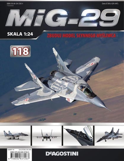MiG-29 Zbuduj Model Słynnego Myśliwca Nr 118 De Agostini Publishing S.p.A.