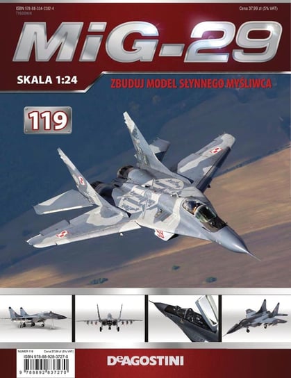 MiG-29 Zbuduj Model Słynnego Myśliwca Nr 119 De Agostini Publishing S.p.A.