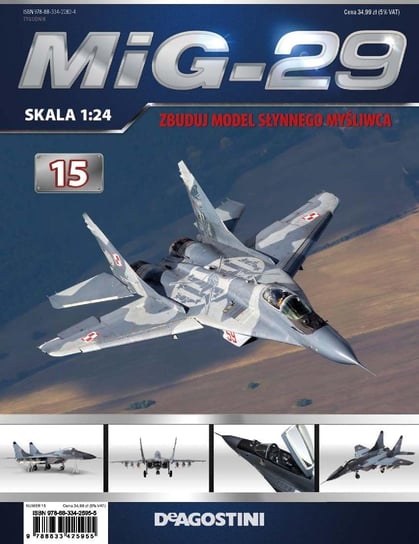 MiG-29 Zbuduj Model Słynnego Myśliwca Nr 15 De Agostini Publishing Italia S.p.A.