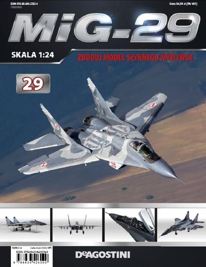 MiG-29 Zbuduj Model Słynnego Myśliwca Nr 29 De Agostini Publishing S.p.A.