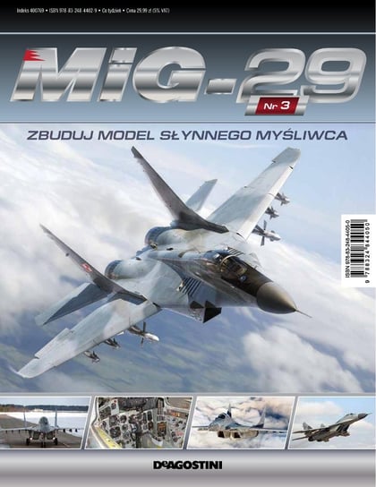MiG-29 Zbuduj Model Słynnego Myśliwca Nr 3 De Agostini Publishing Italia S.p.A.