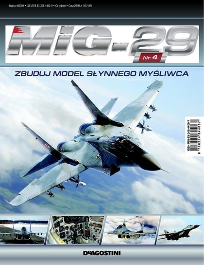MiG-29 Zbuduj Model Słynnego Myśliwca Nr 4 De Agostini Publishing Italia S.p.A.