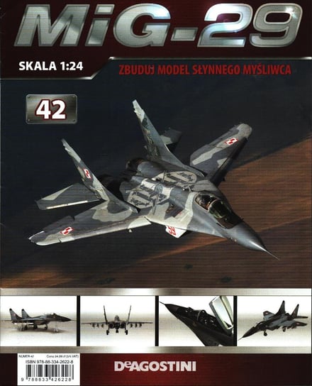 MiG-29 Zbuduj Model Słynnego Myśliwca Nr 42 De Agostini Publishing S.p.A.