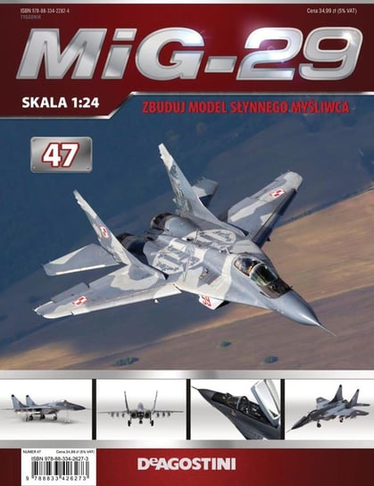 MiG-29 Zbuduj Model Słynnego Myśliwca Nr 47 De Agostini Publishing S.p.A.