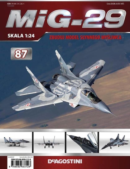 MiG-29 Zbuduj Model Słynnego Myśliwca Nr 87 De Agostini Publishing S.p.A.