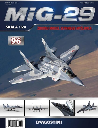 MiG-29 Zbuduj Model Słynnego Myśliwca Nr 96 De Agostini Publishing S.p.A.
