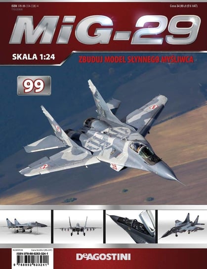 MiG-29 Zbuduj Model Słynnego Myśliwca Nr 99 De Agostini Publishing S.p.A.