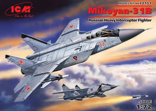 MiG-31B (Mikoyan-31B) 1:72 ICM 72151 ICM