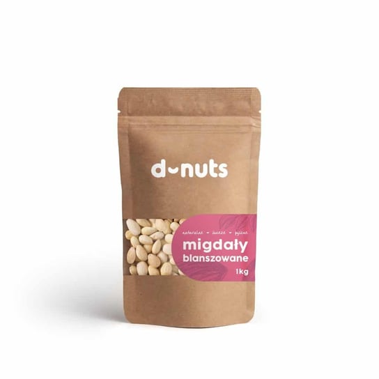 MIGDAŁY BLANSZOWANE 1 KG D-NUTS Inny producent