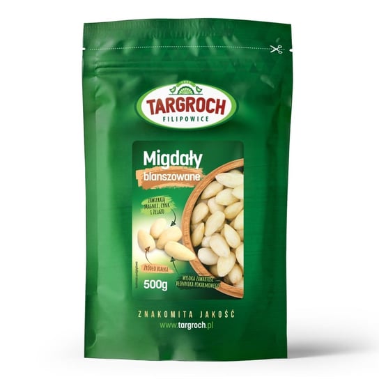 Migdały Blanszowane 500 g - Targroch Targroch