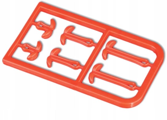 Mikado Stopery przedłużające włos S/M/L Red 2szt. Mikado