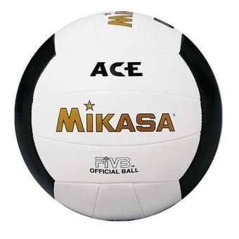 Mikasa, Piłka siatkowa, VXS Ace2, biało-czarna, rozmiar uniwersalny Mikasa