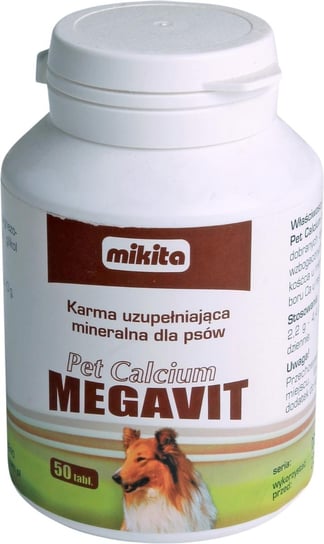 Mikita PET CALCIUM MEGAVIT 50tab. Mikita