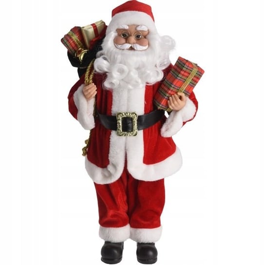 Mikołaj figurka świąteczna czerwona 57 cm Koopman