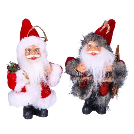 Mikołaj figurka świąteczna wisząca na choinkę x1 Kaemingk