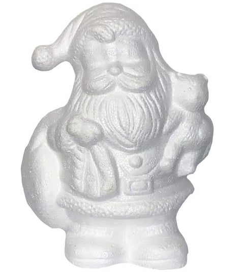 Mikołaj z Misiem styropianowy 18 cm Dystrybutor Kufer