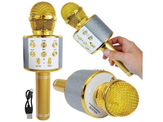 Mikrofon Bezprzewodowy Karaoke Bluetooth + Głośnik PrzydaSie.pl